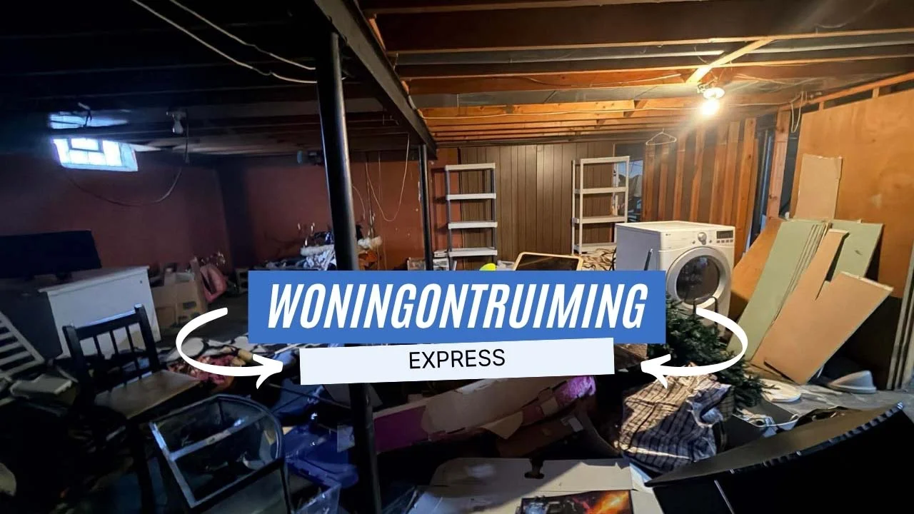 Korte video van een woningontruiming
