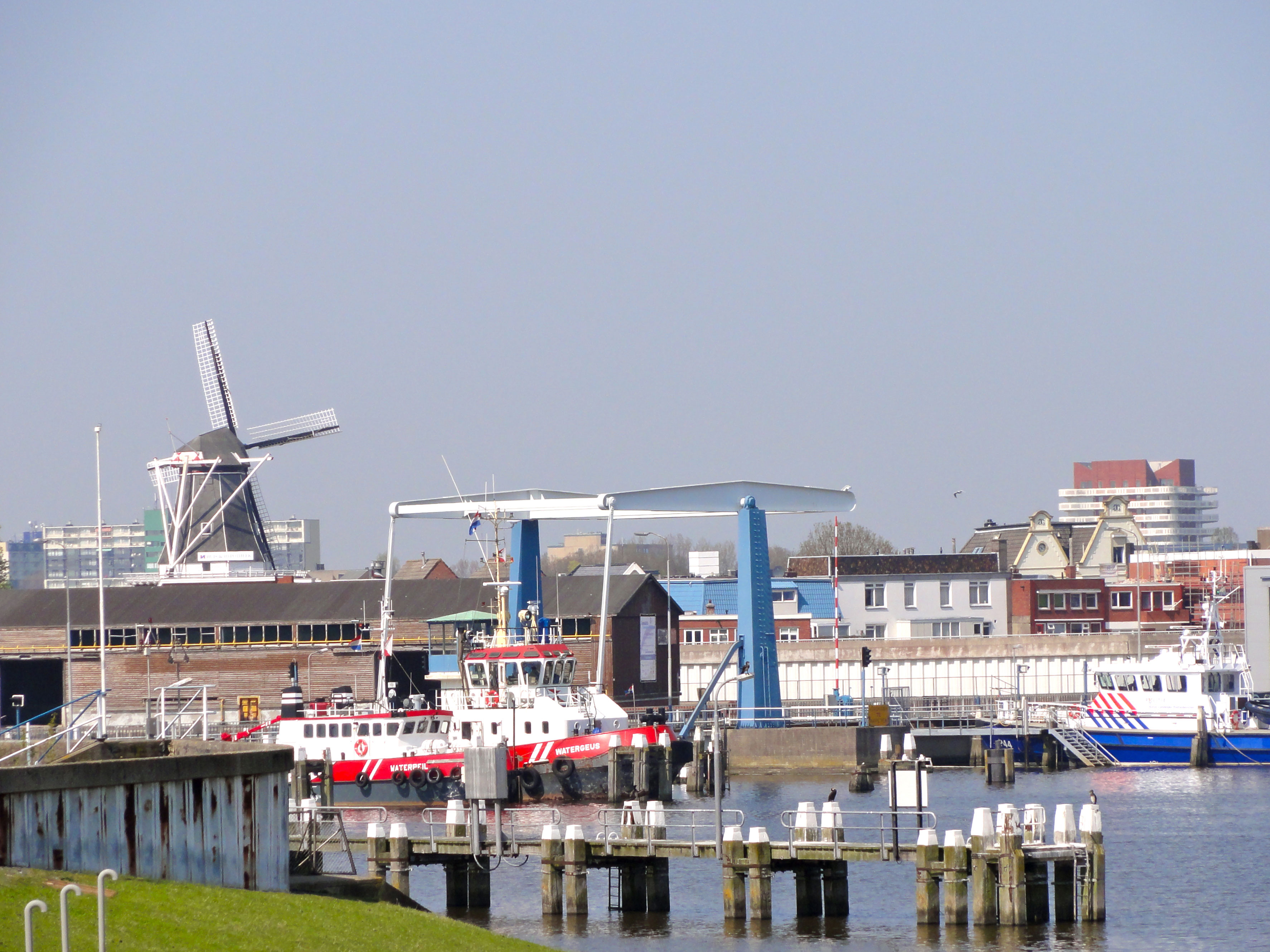 Stadsfoto van Delfzijl