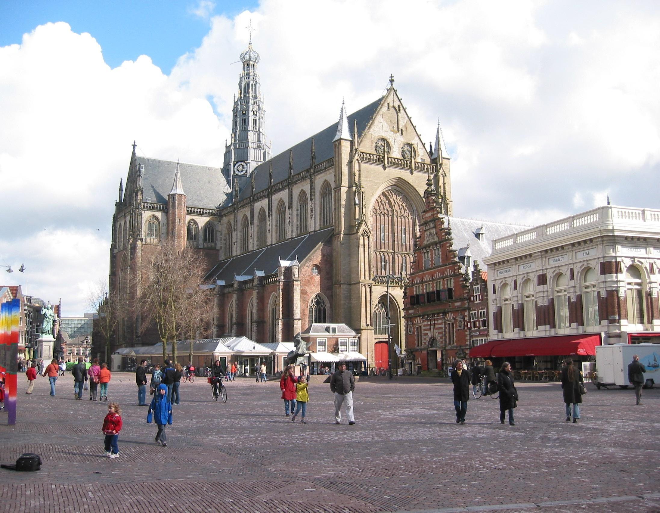 Stadsfoto van Haarlem