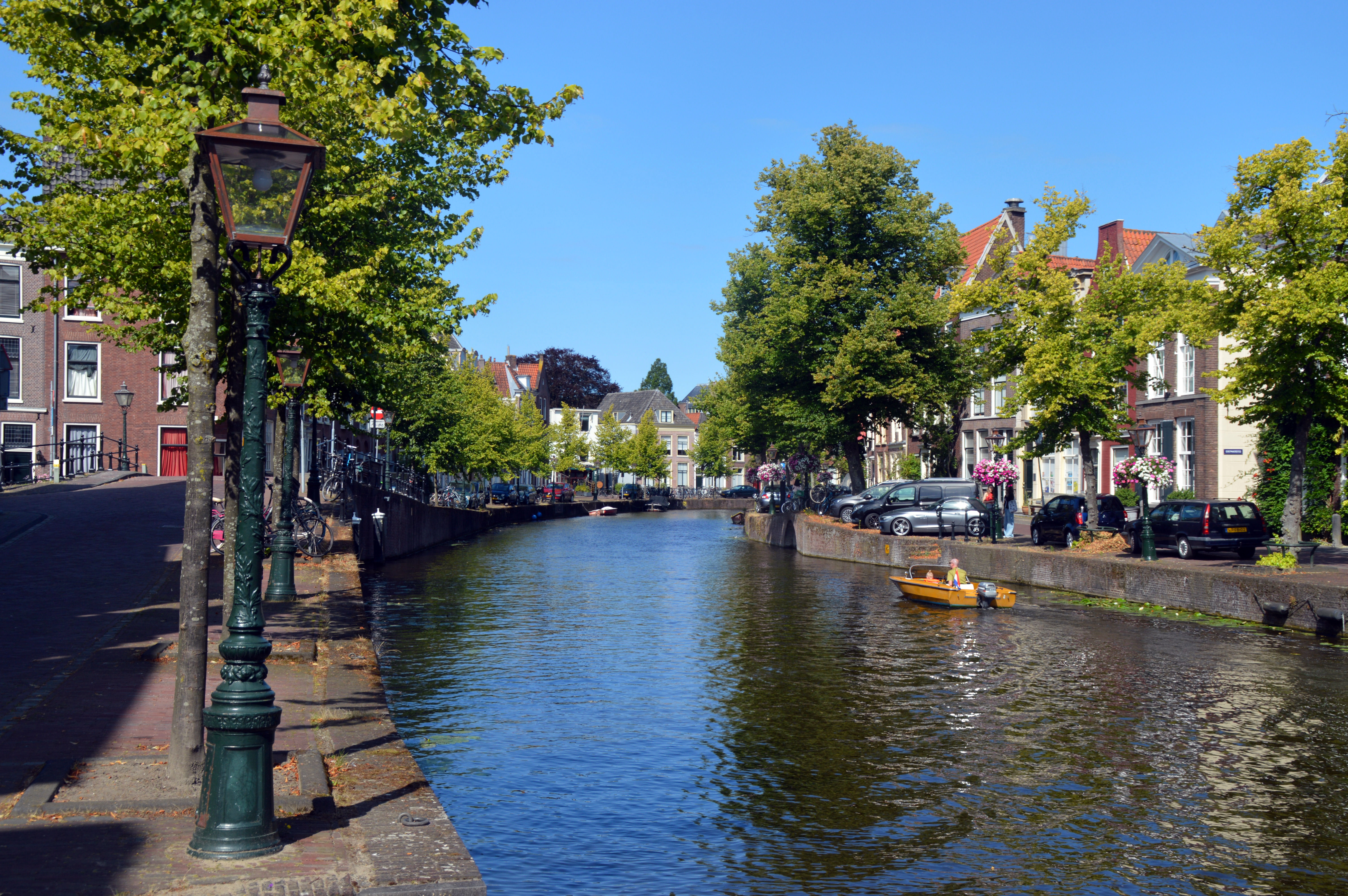 Stadsfoto van Leiden