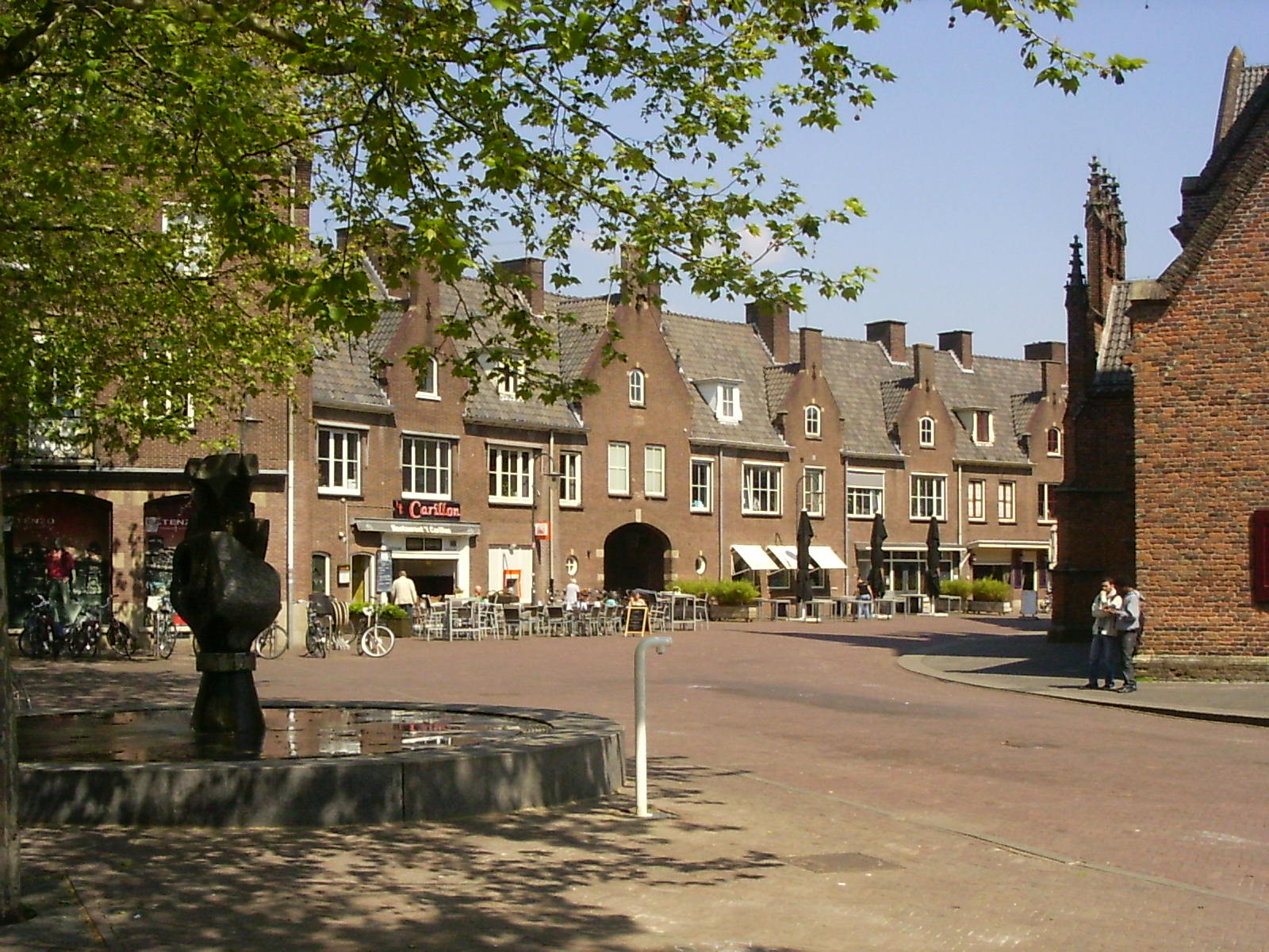 Stadsfoto van Wageningen