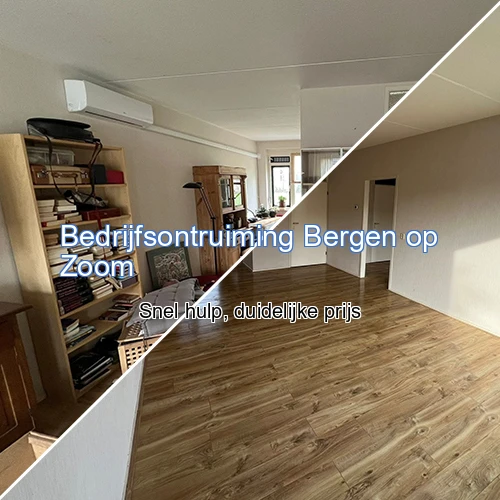 Banner voor Bedrijfsontruiming Bergen op Zoom