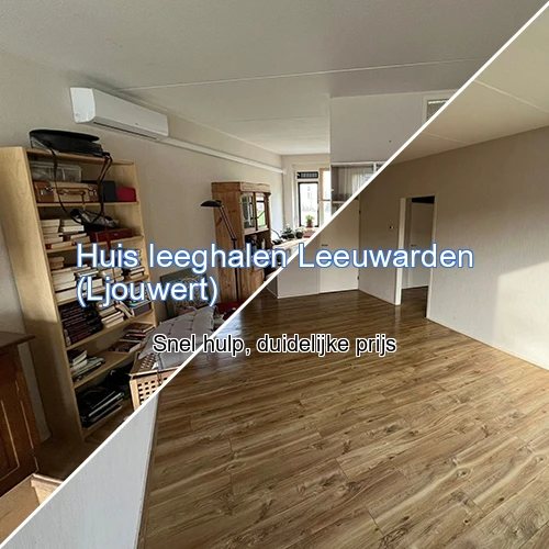 Banner voor Huis leeghalen Leeuwarden