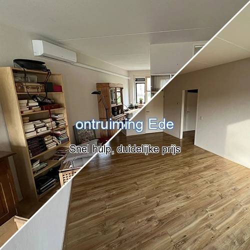 Banner voor Ontruiming Ede